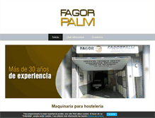 Tablet Screenshot of fagorpalma.com